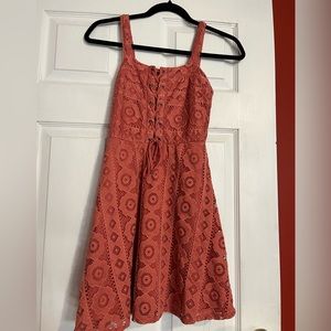 Pink floral dress from Aeropostale